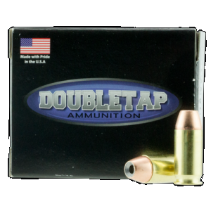 DoubleTap Ammunition 45A185CE Home Defense 45ACP 185gr Jacketed Hollow Point 20 Rounds