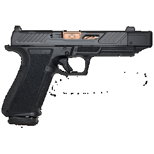 Shadow Systems SS2239CA DR920P Elite 9mm 10+1 Bronze TICN Black Nitride Optic Cut/Serrated/Window Cut Stainless Steel Slide Black Black Interchangeable Backstrap Grip *CA Compliant