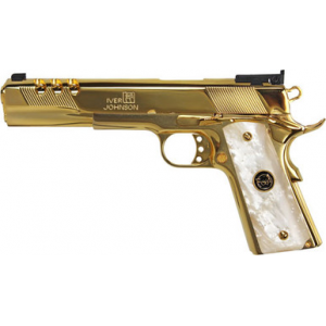 IVER GOLDEAGLEXL10WP 1911 DLX 10 6IN 24K GOLD - GOLDEAGLEXL10WP