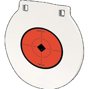 Birchwood Casey BC-RND8-38 Centerfire Target 3/8" AR500 Steel 8" Round Gong