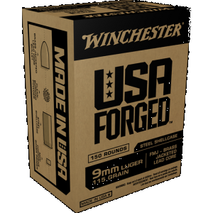 WINCHESTER Usa Forged 9mm Luger Fmj 115 Grain 150 Rounds