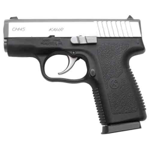 Kahr Arms CM4543 CM45 45 ACP 5+1 3.30" Serrated Steel Barrel, Matte Stainless Serrated Steel Slide, Black Polymer Frame, Black Textured Polymer Grip, No Safety,