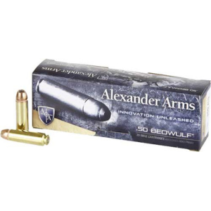 Alexander Arms AB350XTPBOX XTP 50Beowulf 350gr Hornady XTP Hollow Point 20 Rounds