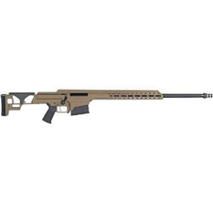 Barrett MRAD SMR .338 Norma Magnum 26 Inch 10 Rounds FDE Fixed Stock - Barrett