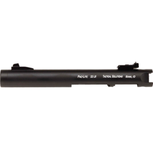 TACTICAL Solutions Pliv45tembnf Pac-lite Barrel 22 Lr 4.50" Threaded, Drilled & Tapped, Adj. Sights, Black Anodized For Ruger Mark Iv & Iv 22/45