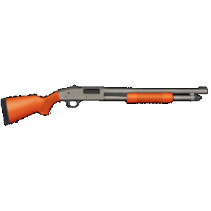 Mossberg 590A1 Pro 12 Gauge 18.5 Inch Pump Action Shotgun Orange