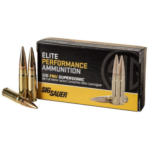 Sig Sauer Elite Ball Performance Rifle Ammo 300BLK 125 gr. FMJ 20 rd.