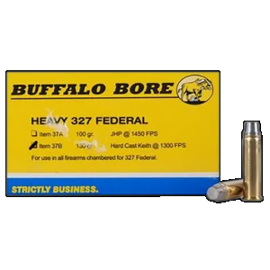 BUFFALO Bore Ammunition 37b20 Heavy Strictly Business 327federal Mag 130gr Hard Cast 20 Rounds