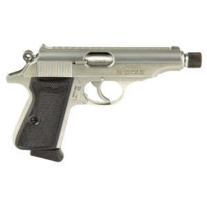 Walther PP SD Pistol 32 ACP 3.9"" Stainless Threaded Barrel 8 rd.