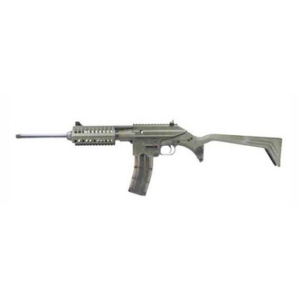 Kel-Tec SU22C 22 Long Rifle 16 Inch 26 Rounds Green Rail Folding Stock