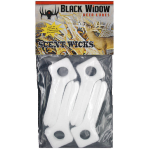 Black Widow Deer Lures Black Widow Scent Wicks 4 pk. - $2.92 at Shooting Surplus