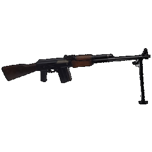 Riley Defense Inc RAK308RPK RPK 308 Win 20+1 22" Blued Threaded Barrel, Blued Receiver, Fixed Wood Stock, Black Polymer Grip, Bayonet Lug, Bipod