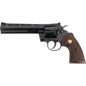 Clt Python 357mag 6 Blued Wood Grip