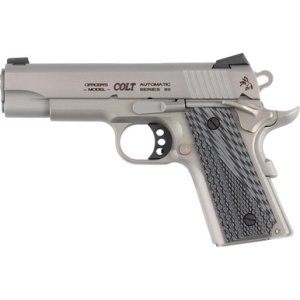 Colt Lightweight Officer Single Action Handgun .45 Auto 7rd Magazine 4.25" Barrel G10 Grips