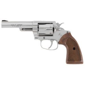 Colt Viper 357 Magnum 4.25 in 6 Rounds Stainless Steel Walnut