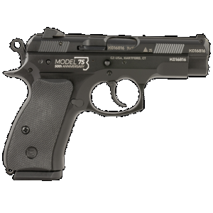 CZ-USA 91123 CZ 75 D 50th Anniversary Compact Frame 9mm Luger 15+1