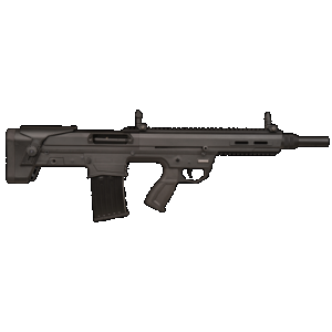 Gforce Arms GFBP12NS GFBP 12 Gauge Semi-Auto 3" 5+1 18.50" Black Black Picatinny Rail Aluminum Receiver, Black Bullpup w/Pistol Grip, Aluminum Stock, Black Rubber Grip
