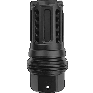 Cobalt Kinetics CKRCB6762 RCB-6 7.62mm Black Nitride Stainless Steel 5/8"x24 Threads