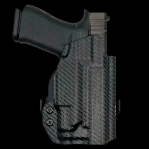 Rounded Gear GLKG4348TLR7CFRHOWBPDL Paddle Holster OWB Black Carbon Fiber Kydex Fits Glock 43/48 Right Hand
