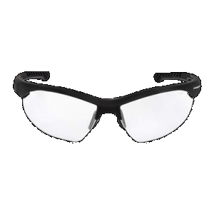 Radians XFBD1010C Ballistic Clear Lens Black Frame