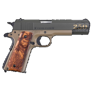 AUTO 1911BKOC15 ARMY 45ACP 5 7R 2TN/WD GRIPS