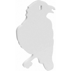 Birchwood Casey Ar500 Silhouette 1-Hole Crow 3/8"