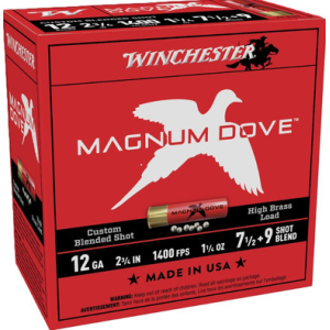 Magnum Dove 12Ga 2.75" 1-1/4 #7.5/9 Blend 25/bx
