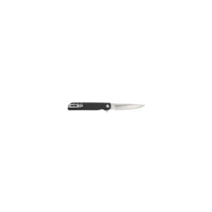 CRKT 3810 LCK + Large 3.62" Folding Drop Point Plain Satin 8Cr13MoV SS Blade/ Black GRN Handle Includes Pocket Clip