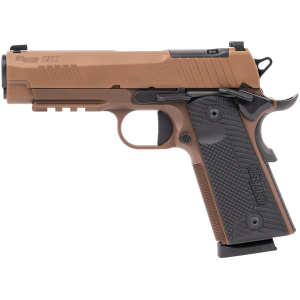 Sig Sauer 1911XCA45CXR3 45 ACP 4.25in 8rd Coyote PVD Optic Ready