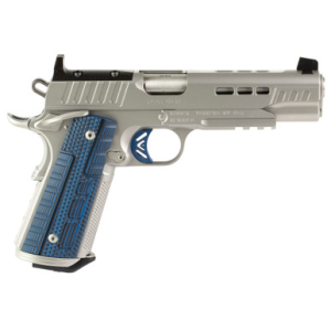 Kimber Rapide Ice Pistol 9mm 5 in. Silver and Blue 9 rd.