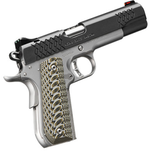 KIMBER Aegis Elite Custom Pistol 45 Acp 5 In 8 Rounds Satin Silver G10 Grip