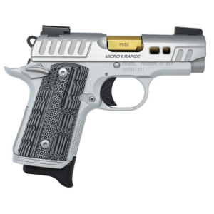 Kimber Micro 9 Rapide Dawn Pistol 9mm 3.15 in. Silver KimPro II 7 rd.
