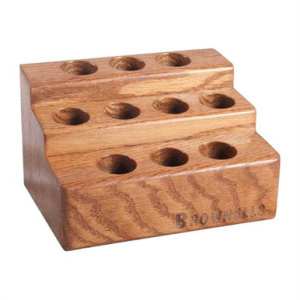 Brownells Add-On Oak Screwdriver Bench Block