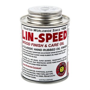 Gb Lin-Speed Half Pint Lin-Speed Finish Oil (Gunstock Oil)