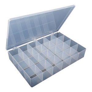 12-7/8''X8-5/8''X2-1/4'', 24 COMPARTMENTS PKG. OF 1 - Brownells