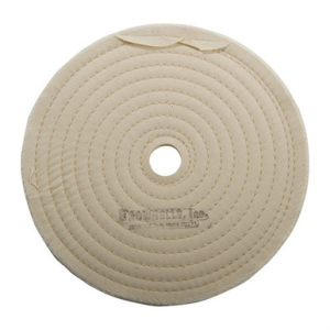 8'' STITCHED MUSLIN WHEEL 7/8'' ARBOR - Brownells