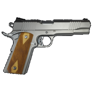 Armscor Rock Island 1911 10mm 5 in Stainless Steel 8 Rounds Wood Grip