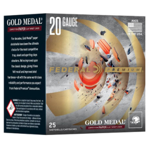 Fed Gold Medal Paper 20ga 2.75 7/8oz #8 25