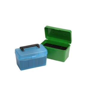 Mtm MTM DELUXE AMMO BOX 50 ROUND HANDLE 300 WSM 300 REM ULTRA M - $13.20 at Shooting Surplus