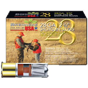 Brenneke 28 Slugs 28 ga. 2 3/4 in. 5/8 oz. 5 rd.