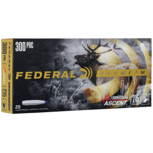 Federal Federal Premium Terminal Ascent .300 PRC 215 Grain 20 Rounds - $56.44 at Shooting Surplus