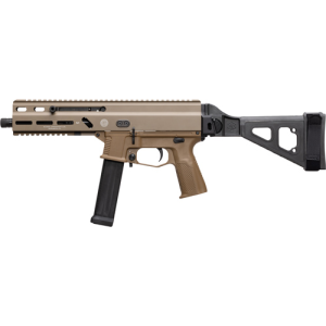 Grand Power Stribog SP10A3 10mm 8in Threaded 20rd FDE SBT Brace