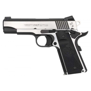 Colt Combat Elite 9mm Luger 4.25 Barrel 9+1 Capacity Two Tone Stainless G10 - Colt