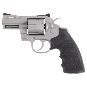 Colt Python 357 Magnum 2.5in 6 Rounds Matte Stainless Steel Rubber Grips