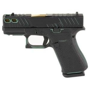 Glock 43x 9mm Luger 3.41 Barrel 10 Rounds Black Robbin Blue Cerakote