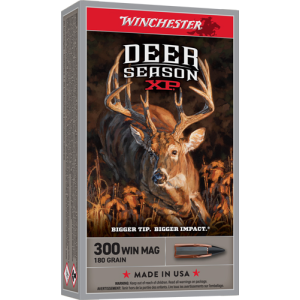 Winchester Ammunition Win Deer Season Xp 300win 180gr 20/10 - $52.55 at Shooting Surplus
