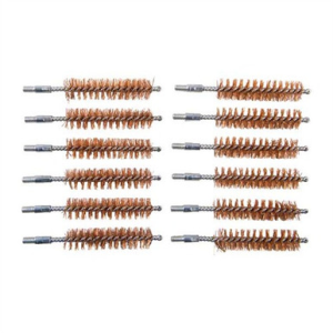 Brownells 50 Cal Double-Tuff Bronze Rifle Bore Brush 12-Pack