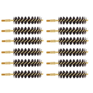 50 CAL BLACK POWDER HEAVY WEIGHT NYLON RIFLE BRUSH 12PK