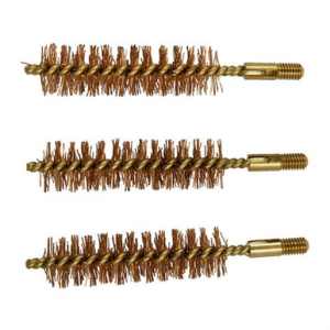 Brownells Double-Tuff Bronze 54 Caliber Rifle Bore Brush 3-Pack