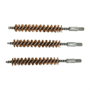 Brownells 8mm Double-Tuff Bronze Bore Rifle Brush 3-Pack